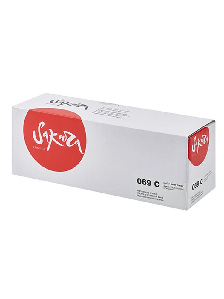 Картридж Sakura, аналог Сanon 069C (5093C002) для I-Sensys LBP673Cdw/MF750C, голубой, (1.9K) Картридж Sakura, аналог Сanon 069C (5093C002) для I-Sensys LBP673Cdw/MF750C, голубой, (1.9K)