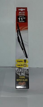 Щетка стеклоочистителя каркасная AVS 11"/280мм Classic Line графитовое покрытие
