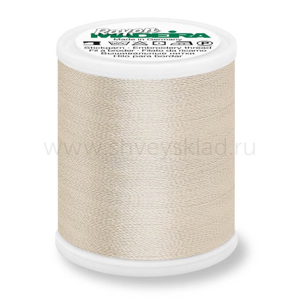 Нитки вышивальные вискоза Madeira Rayon №40, 1000 м, цв. 1082, 9841, 5 катушек