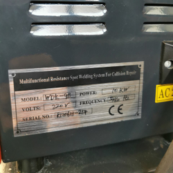 WDK-9B (УЦЕНКА) Споттер 220В, 14кВА, 40А, сварочный ток 3800А, с тележкой WDK-1331