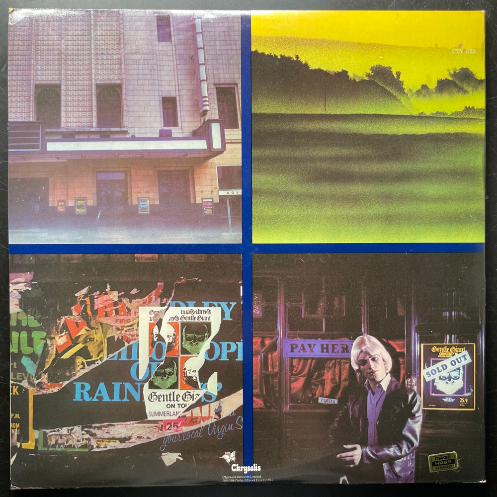 Gentle Giant ‎– Playing The Fool 2LP (Англия 1977г.)
