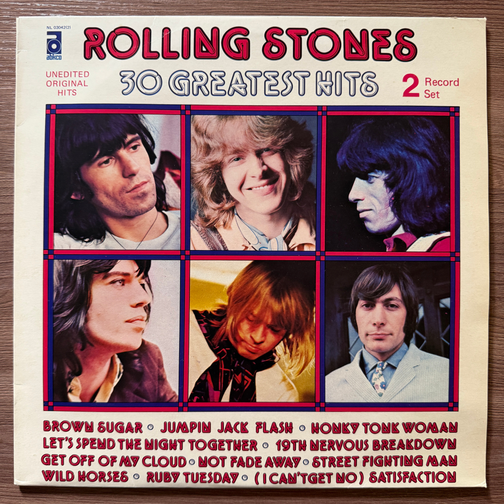 Rolling Stones – 30 Greatest Hits 2LP (Италия 1977г.)