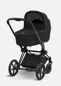Cybex Детская коляска Priam IV Matt Black 2 в 1 цвет Sepia Black