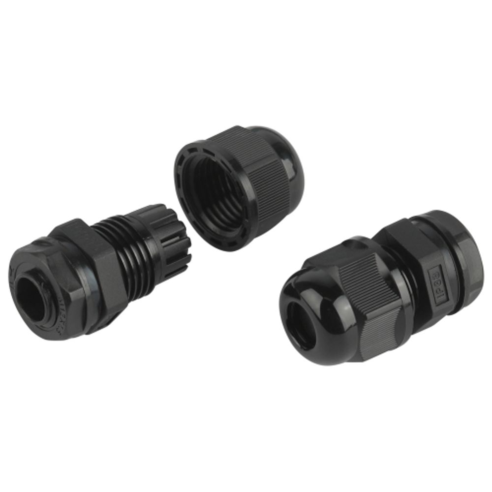 Кабельный ввод сальник ЭРА NO-224-241 MG 12 (d отв.12 мм / d провод.4-8 мм) IP68 (упаковка 20 штук) | Электротовары