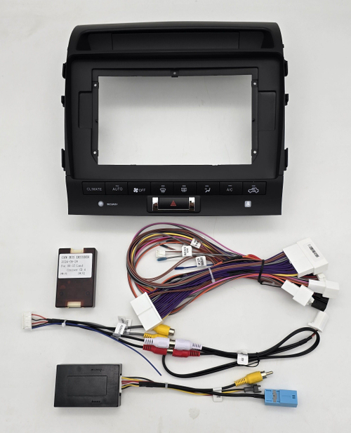 установочный комплект TOYOTA Land Cruiser 200 2007-2015 top, рамка + проводка KB-SF-1620-4-A