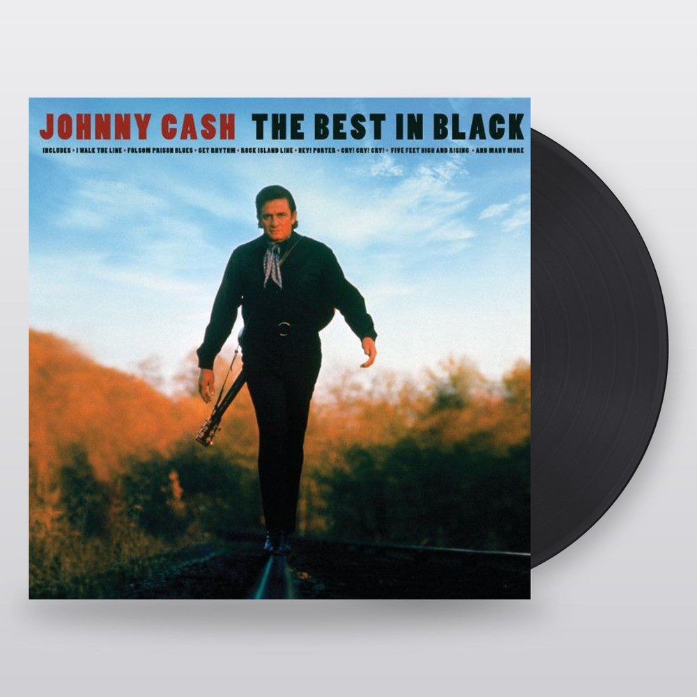 Johnny Cash — The Best In Black (LP)