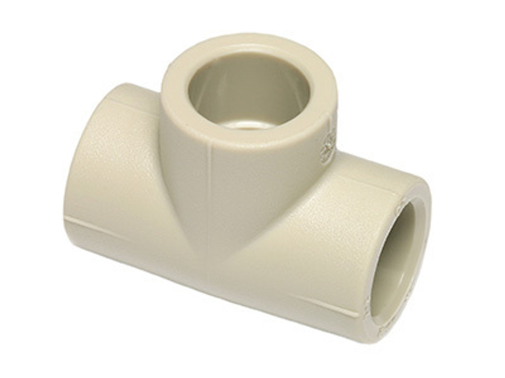 Тройник PPR (PP-RCT), Ду16-110, Wavin Ekoplastik