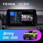 Teyes CC3 2K 9"для Suzuki Jimny 2018-2020