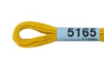 Мулине Gamma 100% хлопок, цв.5165 яр-желтый, 24 мотка по 8 метров