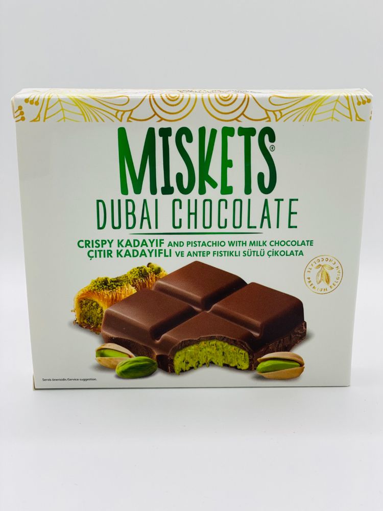 Дубайский шоколад Miskets Dubai Chocolate 100 г x 4 шт