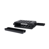 Ударопрочный пластиковый Рэковый кейс 2 юнита KZCASE@RACK2U30