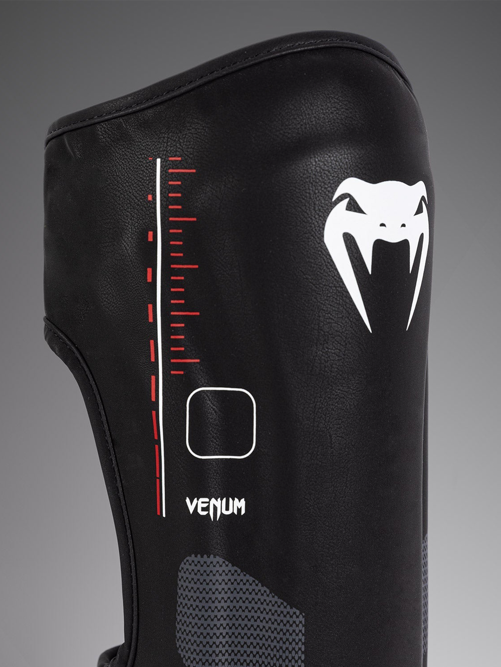 Щитки Venum Tactical XT Black/Fire Red