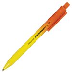 Ручка шариковая автоматическая BRAUBERG "Grade", корпус soft-touch, 1шт, СИНЯЯ, пишущий узел 0,7 мм, линия письма 0,35 мм, 144205