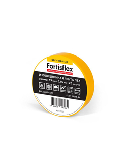 Изолента ПВХ 19х0.15x20 красн. Fortisflex 71234