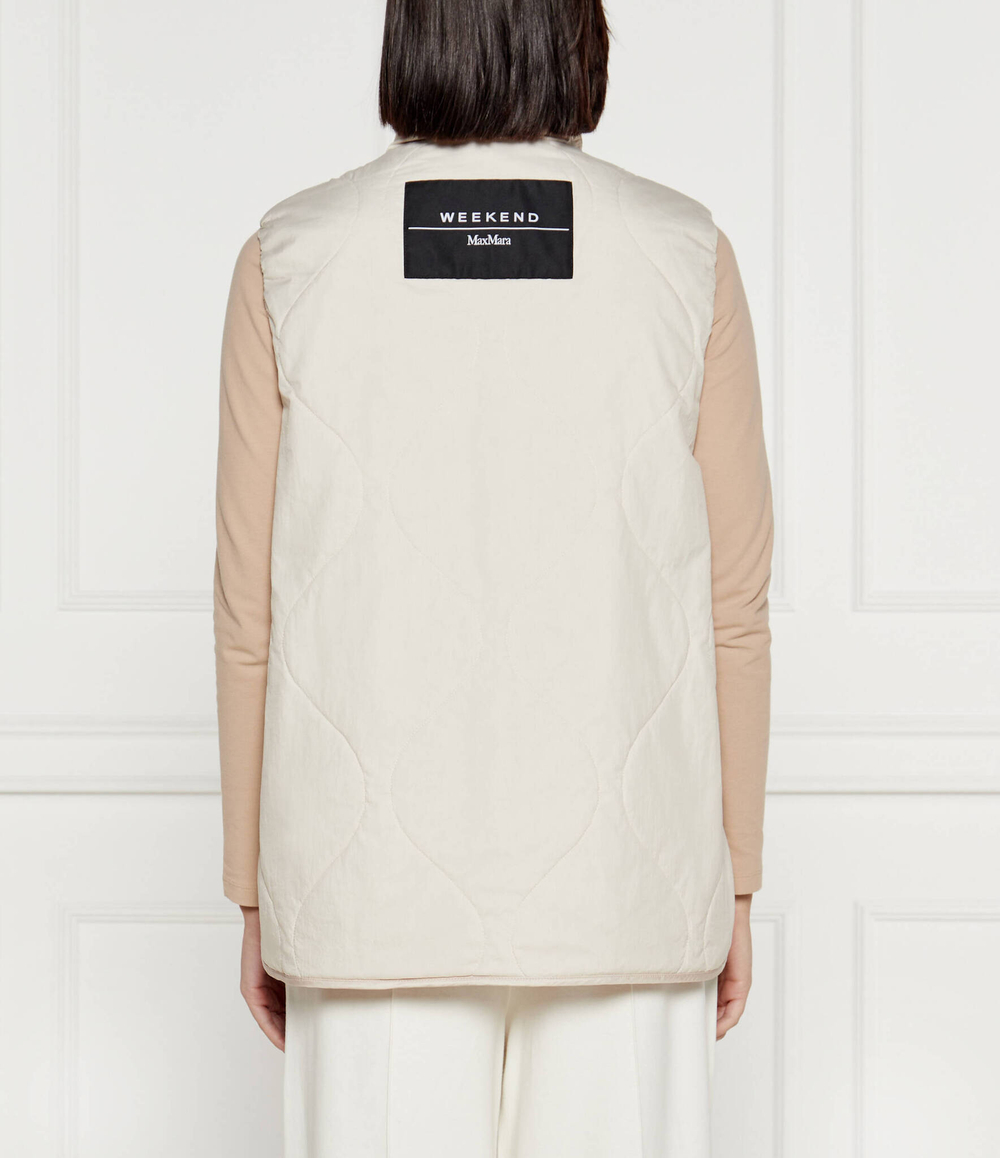 Двухсторонняя безрукавка. Weekend MaxMara - экрю(252960216)