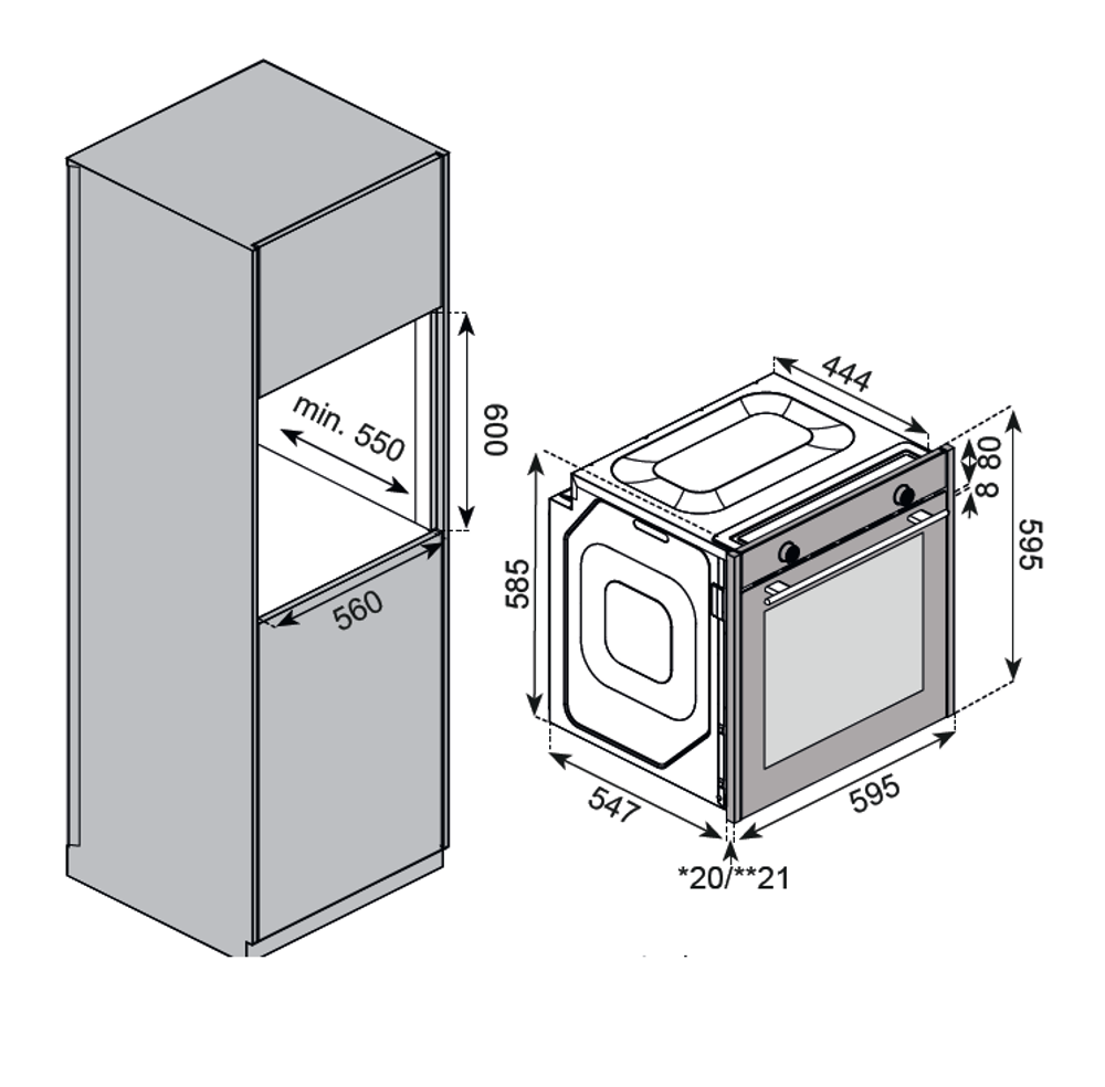 Духовой шкаф Kuppersberg KSO 610 SG
