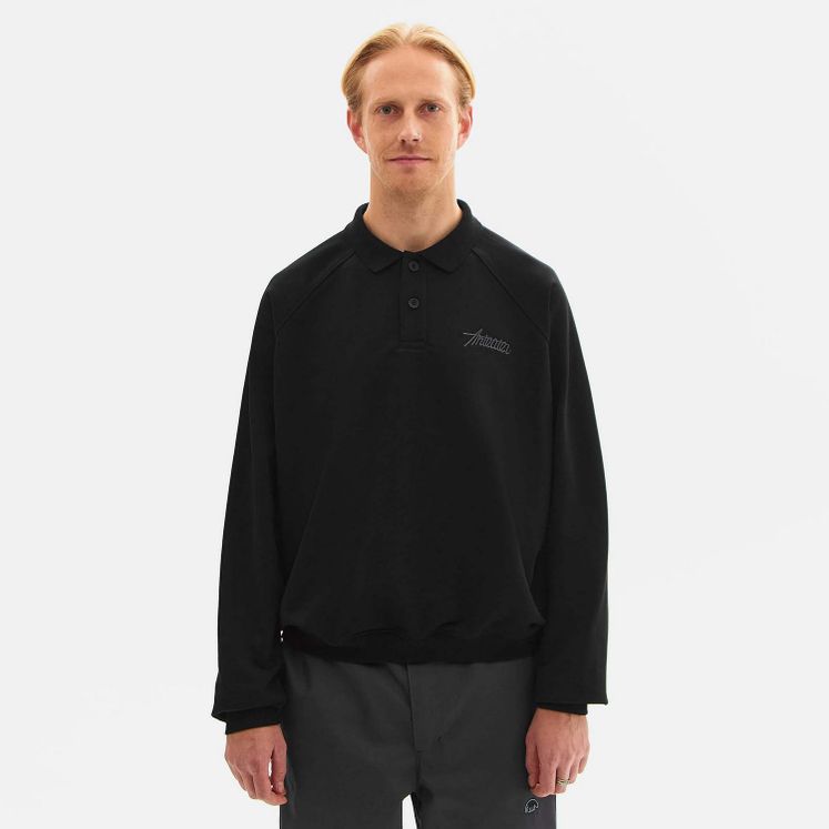 Свитшот ANTEATER Crewneck Polo, черный