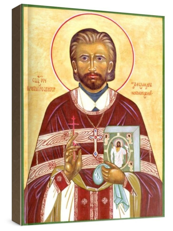 Александр Хотовицкий (рукописная икона)