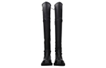 Stuart Weitzman/SW Lowland Leather Knee high Boots Women"s Black