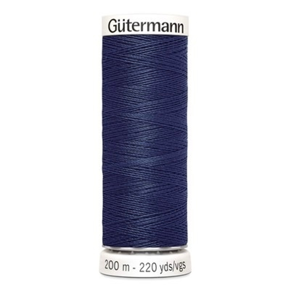 Нить Sew-All 200 м, Gutermann, 537 т.серо-синий джинс