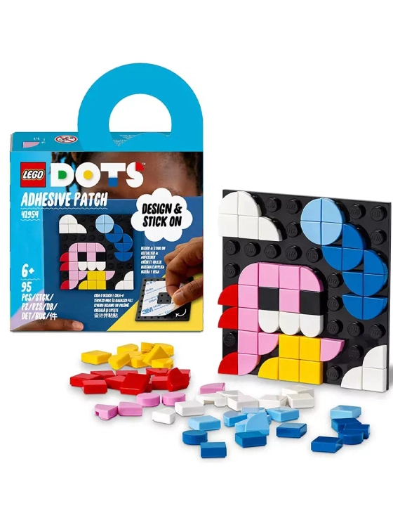 Лего 41954 Клейкая пластина с тайлами Lego Dots