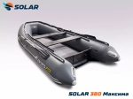 Лодка надувная моторная solar-380 к (максима)