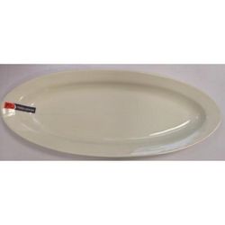 Блюдо овальное 40*16 см h3,5 см белое фарфор P.L. Proff Cuisine [1]