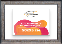 Рама 50x95 для картин и фотографий