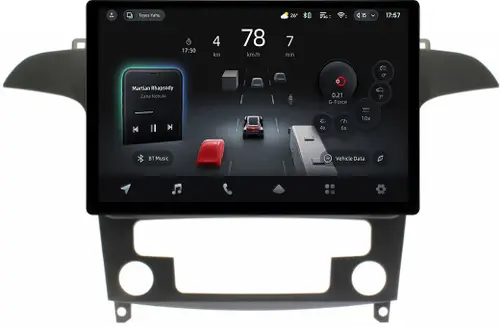 Магнитола для Ford S-Max, Galaxy 2 2006-2015 (климат) - Teyes CC4-PRO монитор 13" 2K QLED на Android 13, Быстрейшая, Snapdragon 778G, ИИ, CarPlay, DSP, 4G SIM-слот