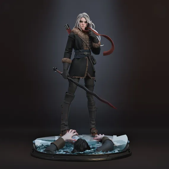 Ciri winter outfit - The Witcher