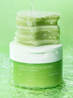 Celimax Успокаивающие пэды для лица с экстрактом нони -The Real Noni Calming Glow Pad, 50шт