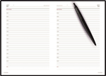 Подарочный набор: Шариковая ручка Parker  Jotter XL SE20 Monochrome в подарочной упаковке, цвет: Black, стержень: Mblue и Ежедневник красный недатиров