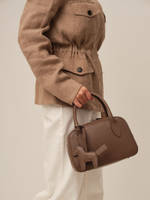Кожаная сумка Polly summer DBR 31401 коричневый какао