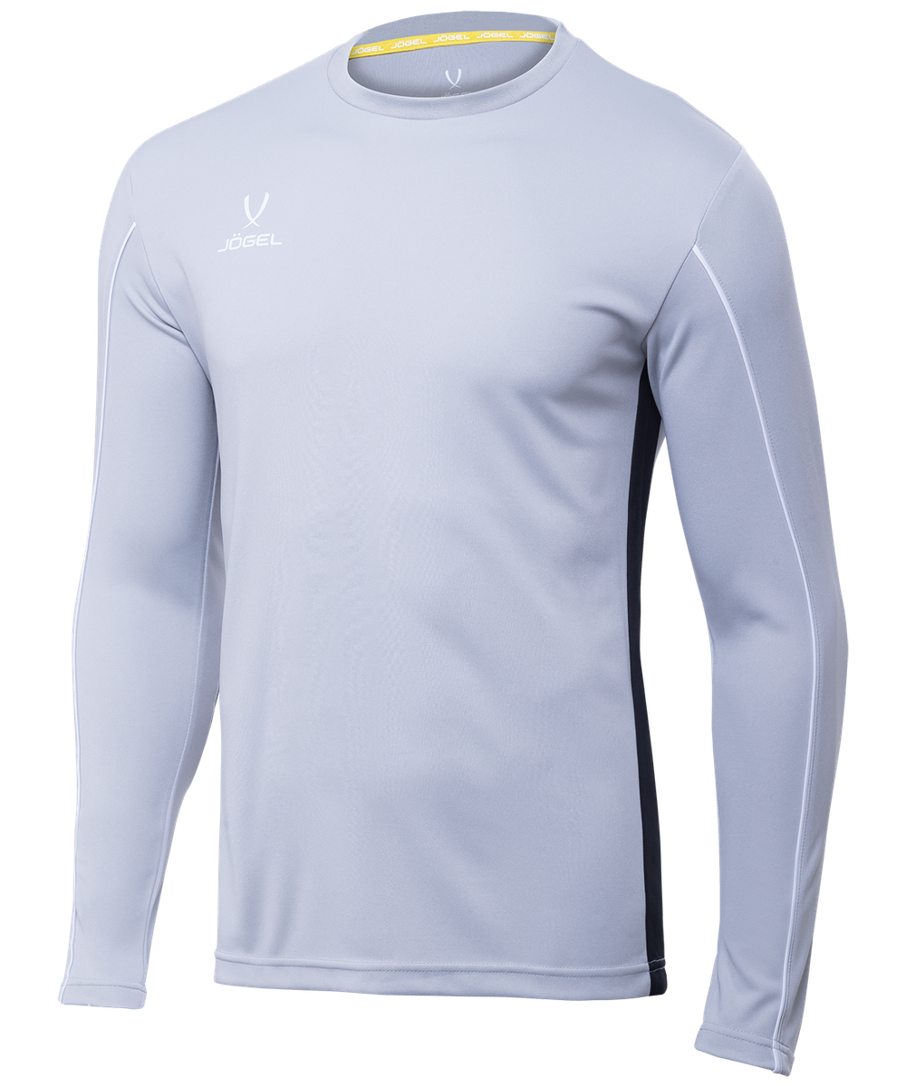 Футболка вратарская CAMP GK Padded LS, серый/черный/белый
