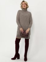 Свитер удлиненный Вексана (кофе с молоком) Б16497-12М LT Collection