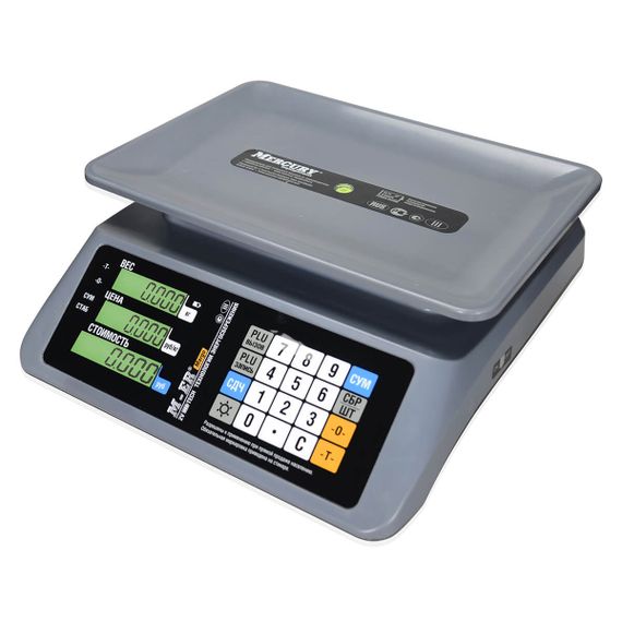 Торговые настольные весы M-ER 321 AC "MARGO" LCD