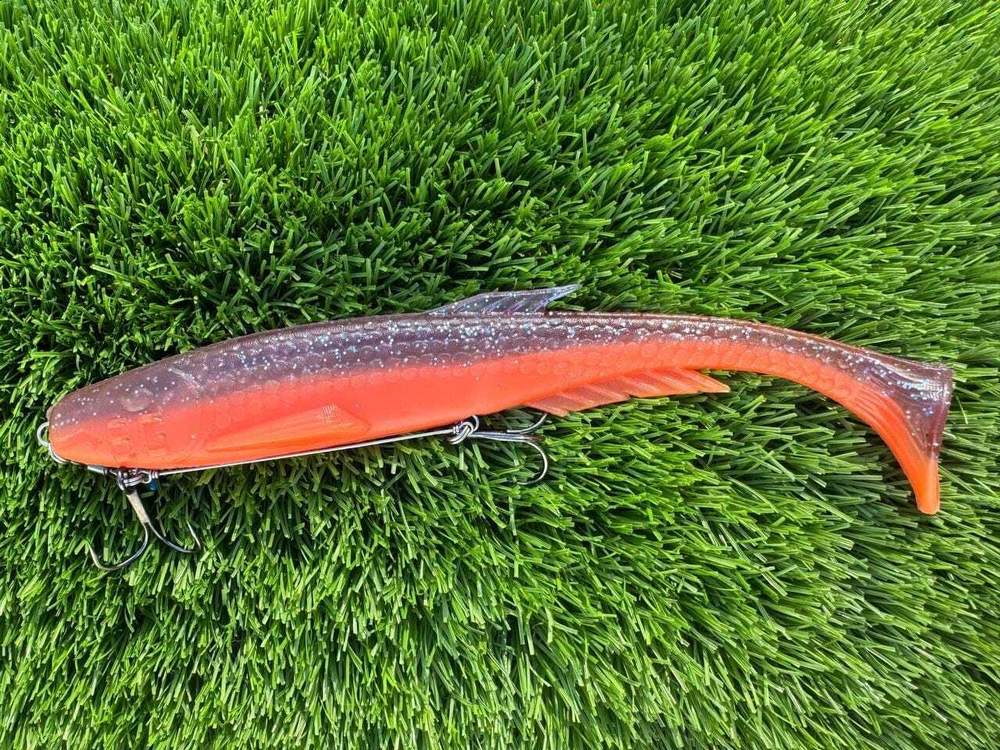 Силикон SnastiGood Kasper XXL 24 см со стингером (1 шт.)