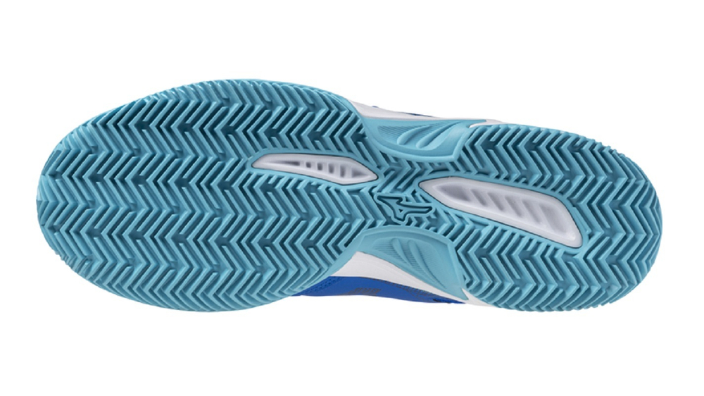Мужские кроссовки теннисные Mizuno Break Shot 4 CC - небесный