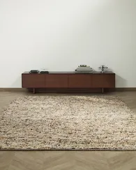 Разноцветный ковер Elanis из шерсти букле 200 x 300см