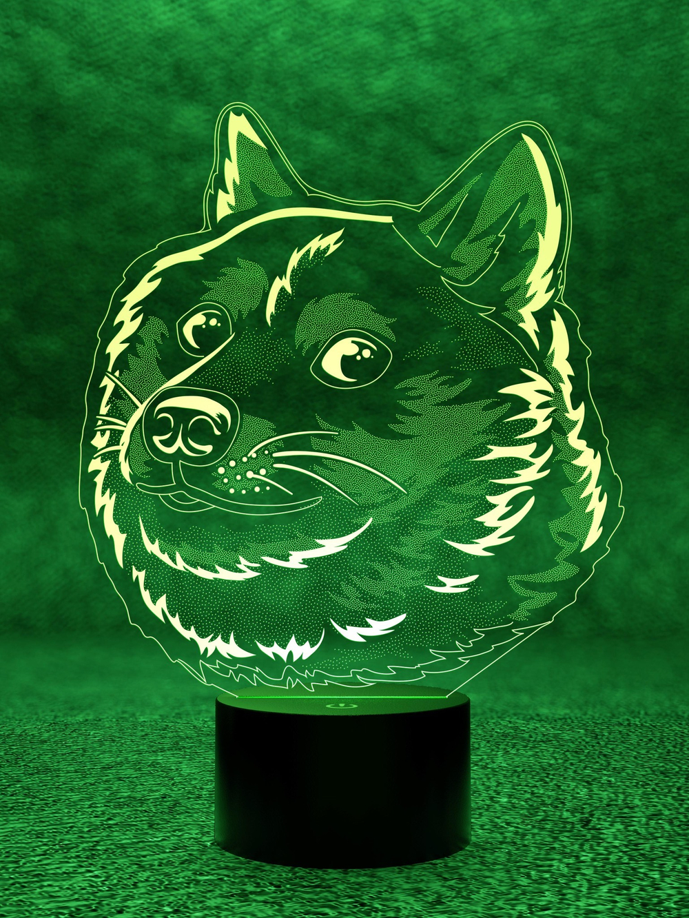 Ночник "Doge - собака"