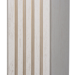 Каминокомплект: Очаг Electrolux EFP/P-3620LS, портал Siena 42/40/36, сл. кость с зол. патиной