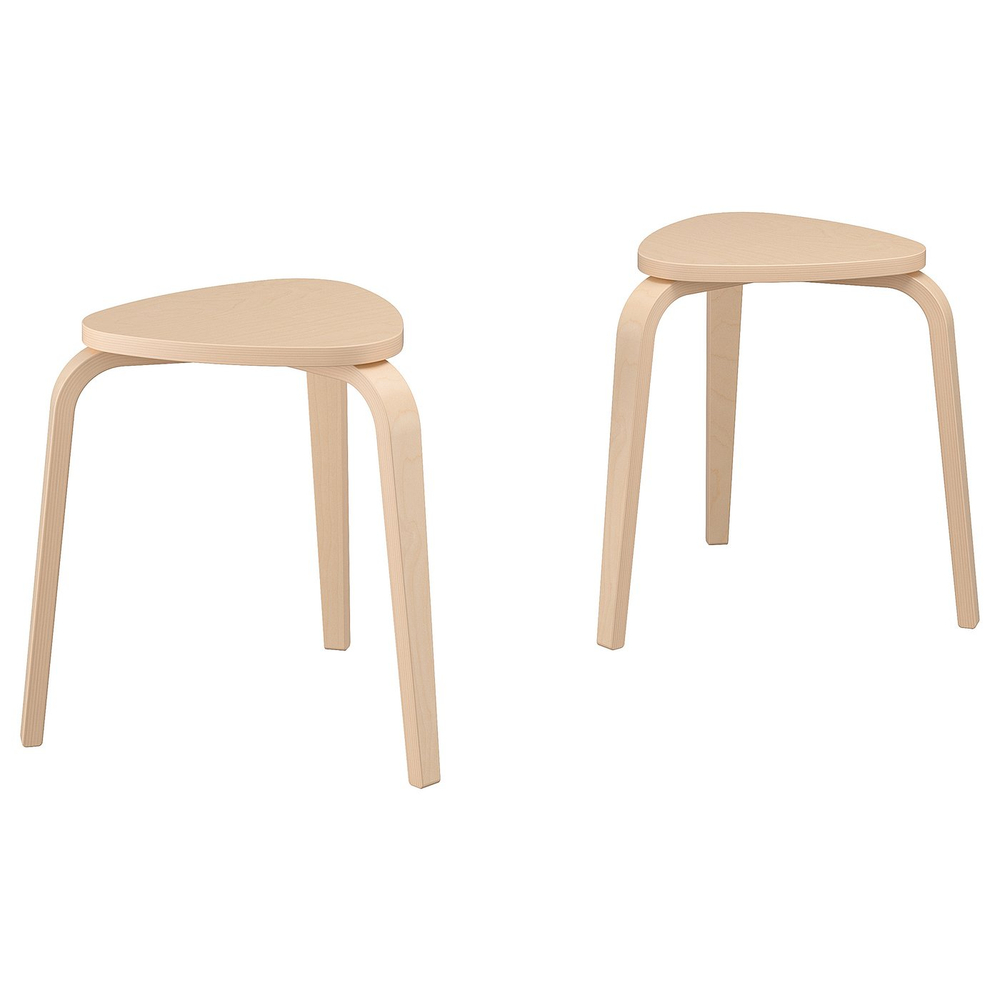 IKEA KYRRE  (ИКЕА КИРРЕ)  -  Табурет, 2 шт. - берёза