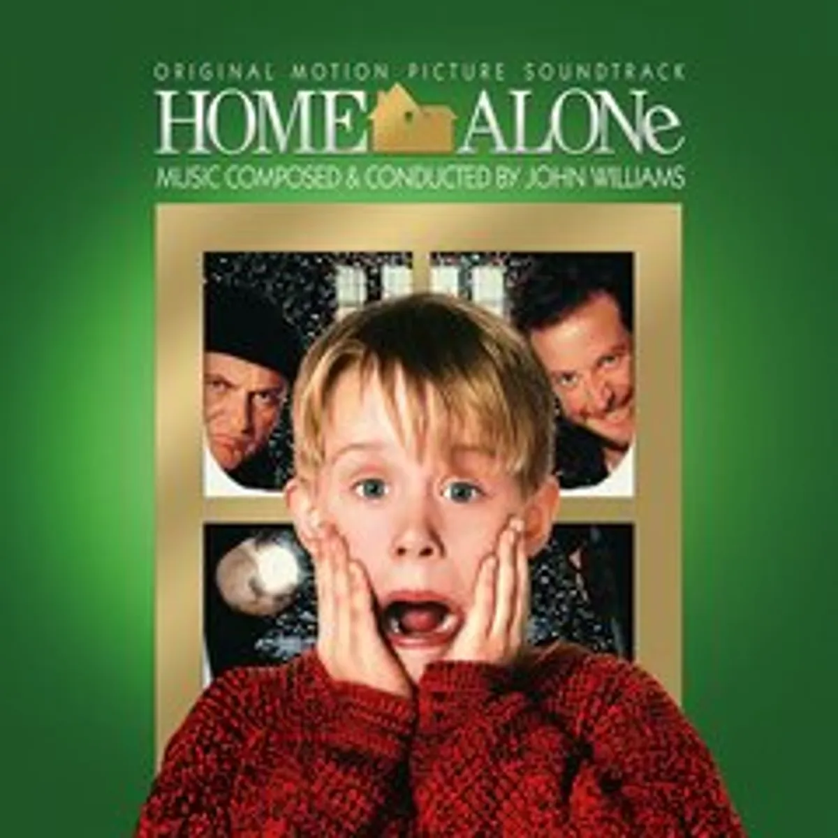 Виниловая пластинка. OST - Home Alone (John Williams) (Red & Gold)