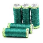 Нитки отделочные Gutermann Top Stitch 30 (30 метров), 5 кат. | 167 нефритовый