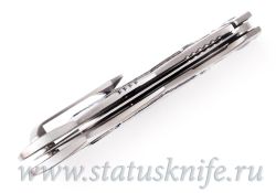 Нож Gargoyle 20CV Titanium Black Timascus Justus Knivesфотография - 8
