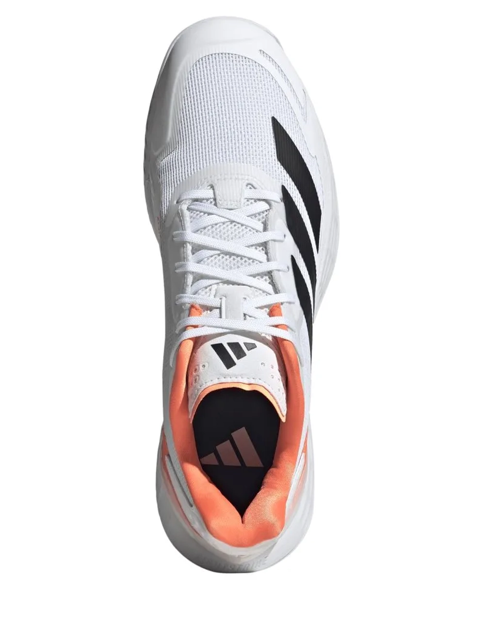 Теннисные кроссовки Adidas Defiant Speed 2 M - cloud white/core black/lucid orange