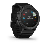 Смарт-часы GARMIN  TACTIX DELTA Solar черный DLC с нейлоновым ремешком, 010-02357-11