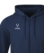 Флисовое худи на молнии ESSENTIAL Cotton Fleece FZ Hoodie, темно-синий, детский