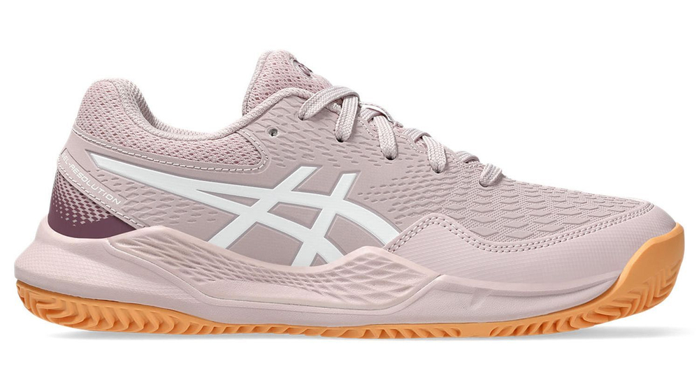 детские Кроссовки теннисные Asics Gel-Resolution 9 GS Clay - Розовый