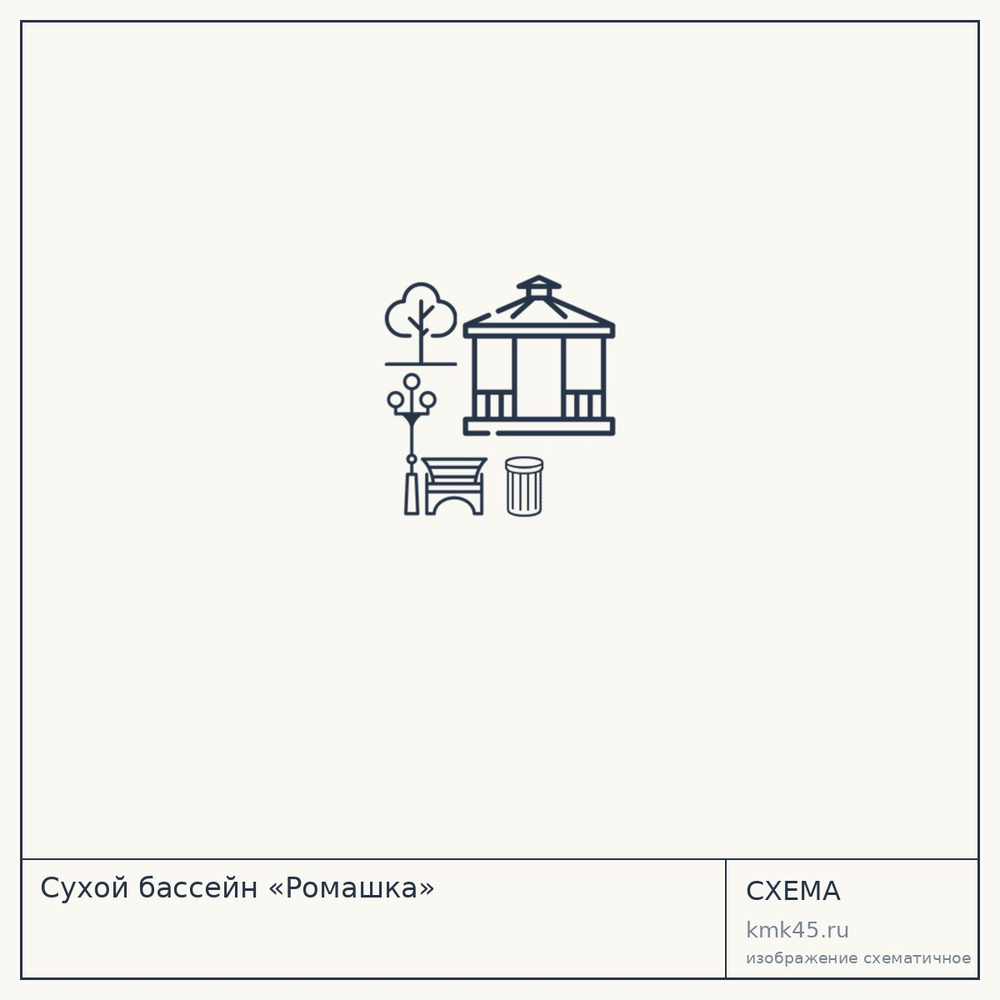 Сухой бассейн «Ромашка» — от 33 000 ₽